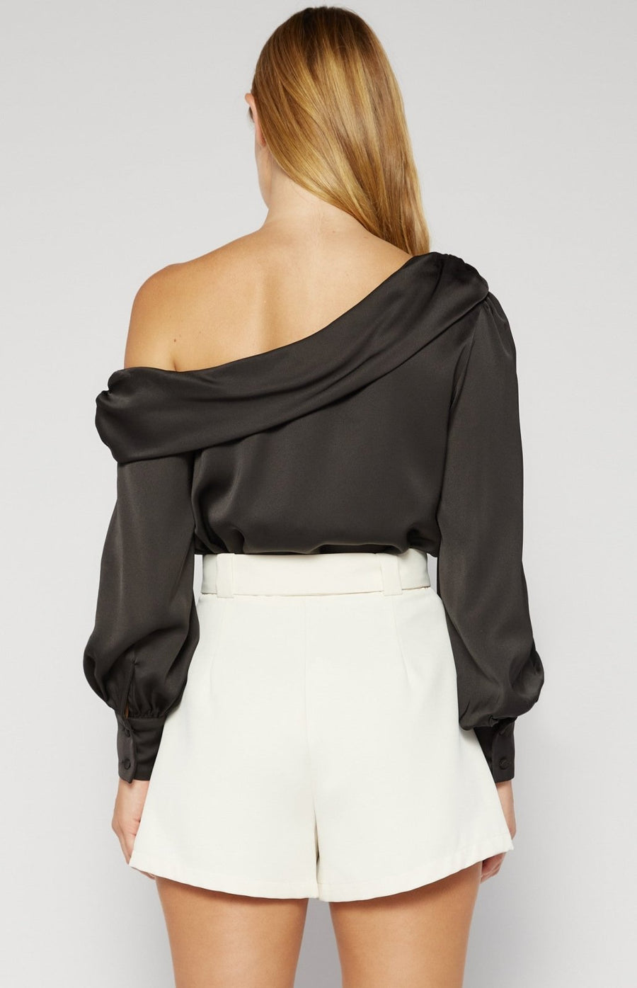 St Lucia Boutique Sally one shoulder top - black - Shop women's Tops at St Lucia Boutique