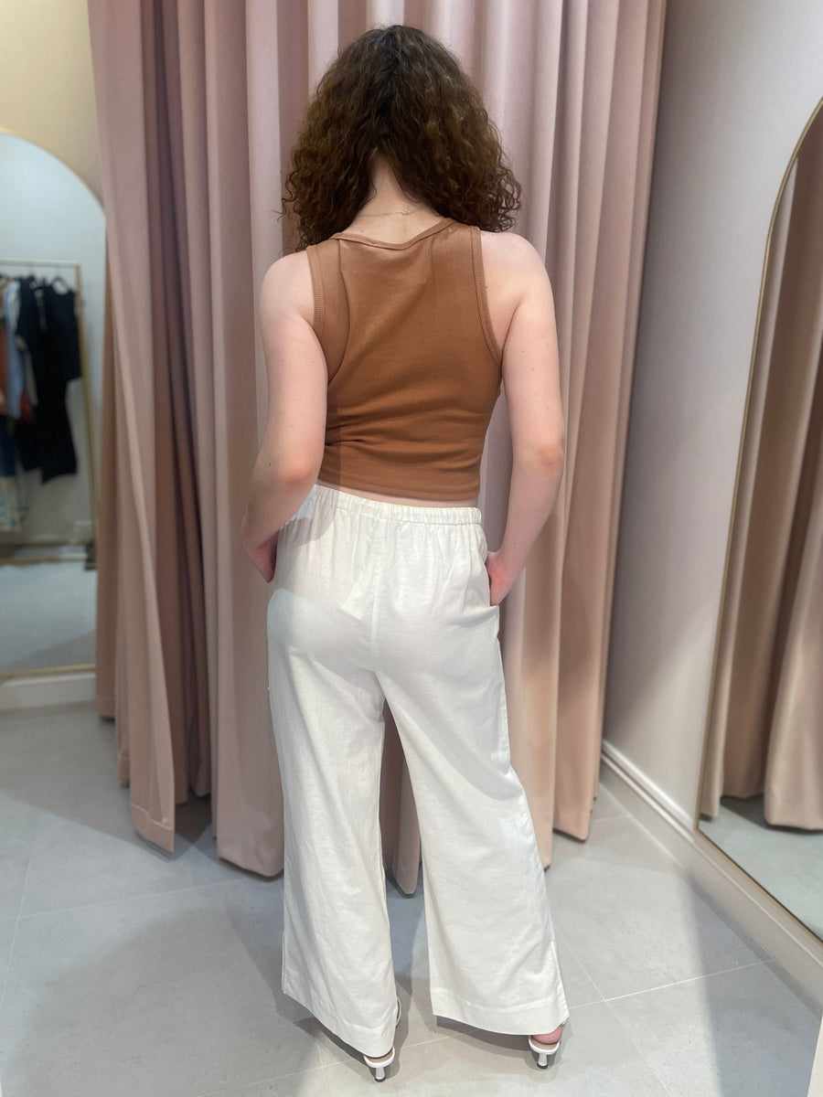 Daisy Says Sara pant daisy says - white - Shop women's Pants at St Lucia Boutique