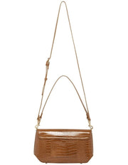 St Lucia Boutique Simone crossbody bag dark caramel - Shop women's Accessories at St Lucia Boutique