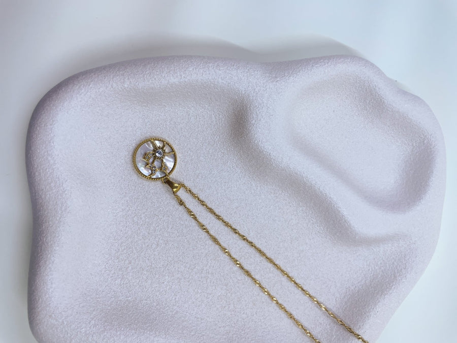 St Lucia Boutique Solar necklace- 18k gold plated - Shop women's Accessories at St Lucia Boutique