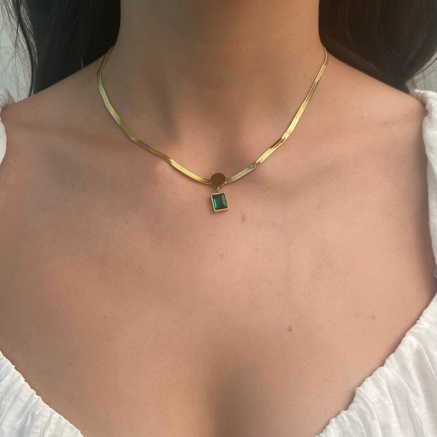 St Lucia Boutique Soraya necklace - 18k gold plated - Shop women's Accessories at St Lucia Boutique