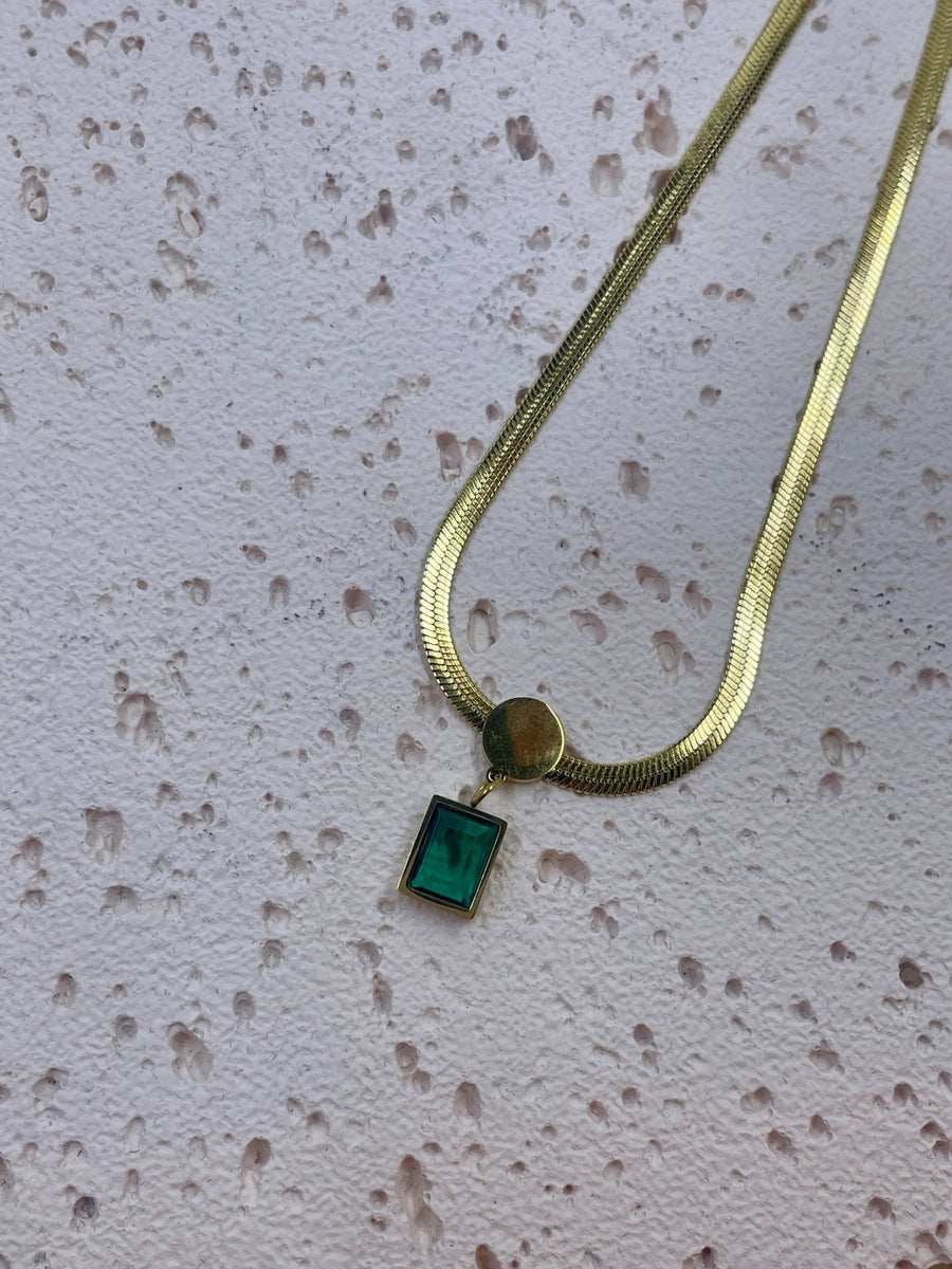 St Lucia Boutique Soraya necklace - 18k gold plated - Shop women's Accessories at St Lucia Boutique